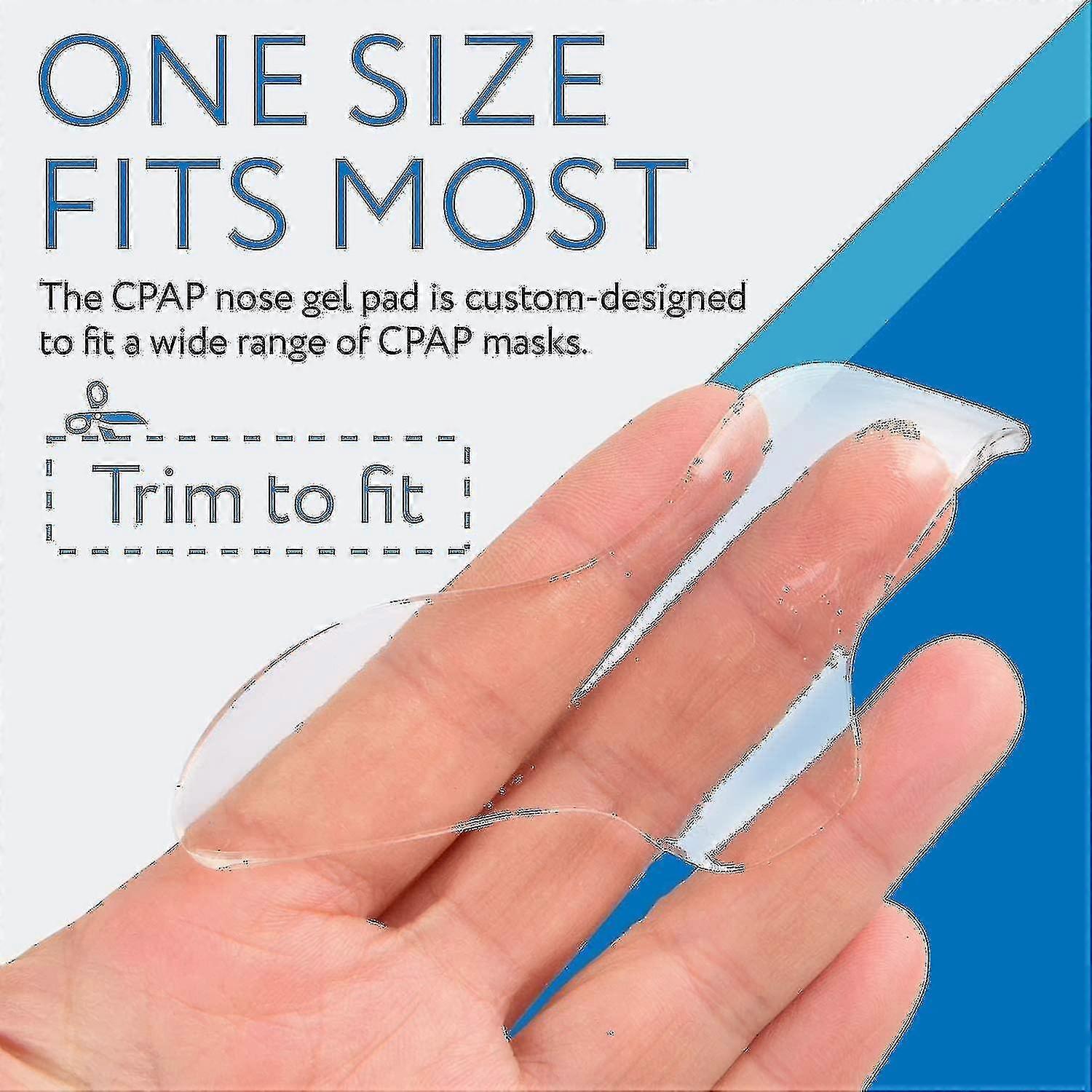 10-Pack Nasal Pads for CPAP Mask Reduces Red Marks and Irritation - Image 3