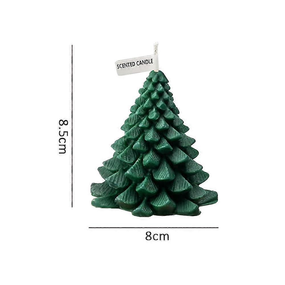 Christmas Candles Christmas Tree Candles Gifts for Christmas Decoration Home Decoration Party Bedroom Decoration - Image 2