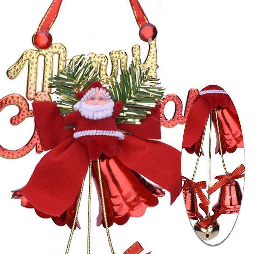 Christmas Decoration bells hanging, ornaments for front door, Christmas decorations - Image 3