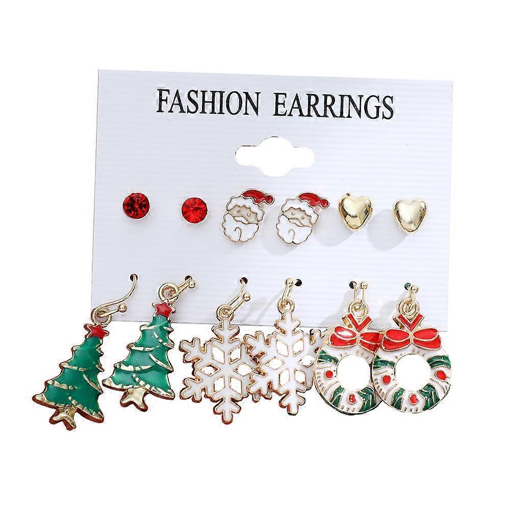 Christmas Earrings for Women Cute Party Jewelry Xmas Gifts for babies Teen Girls - Image 2