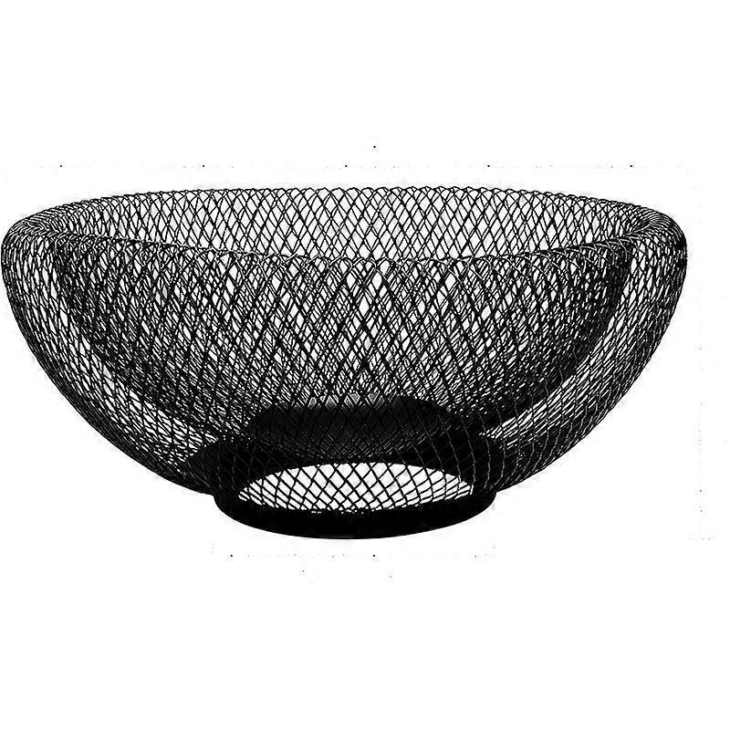 Fruit Bowl Black Fruit Basket Metal Bowl Black Metal Basket Decorative Bowl Black Fruit Bowl Modern Fruit Bowl Fruit Basket - Image 2