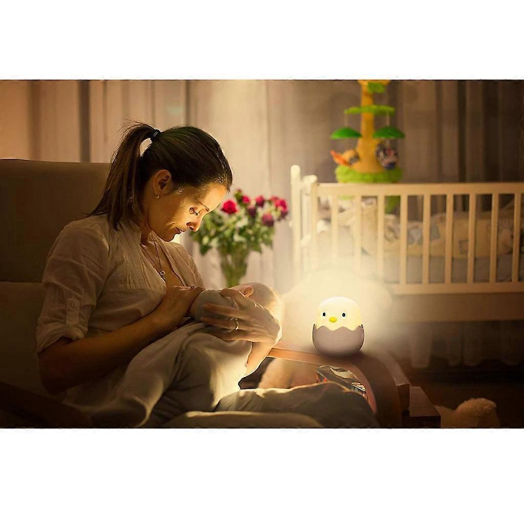 Nursing light dimmable - LED night light chick for Babies - silicone touch lamp for babies - Image 5