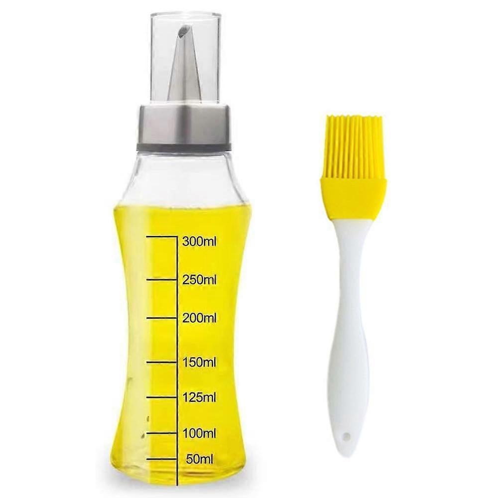 Bottle Of Oil Tortoiseshell Drinker + Silicone Brush - Image 2