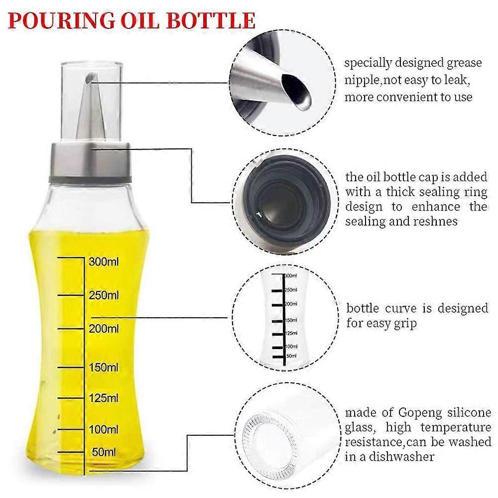 Bottle Of Oil Tortoiseshell Drinker + Silicone Brush - Image 3