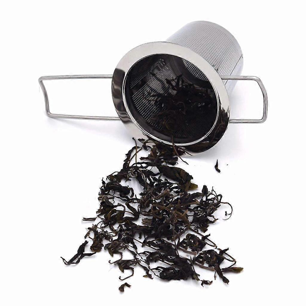 Tea Strainer Tea Filter Made of 304 Stainless Steel with Foldable Handle Design Reusable Extra Fine Mesh Strainer - Image 2