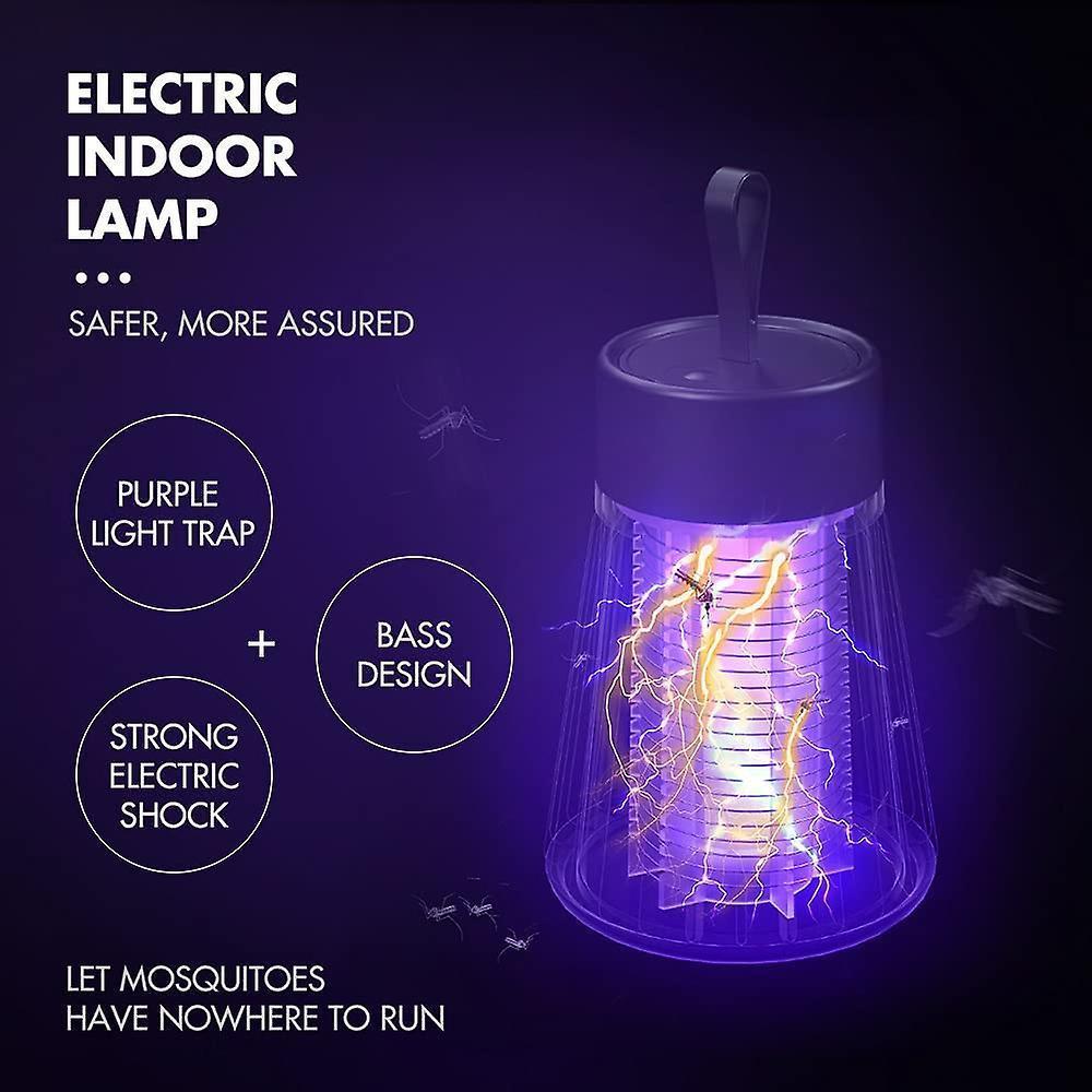 Electric Lamp Portable USB LED Light for Home Bedroom Outdoor Camping - Image 5