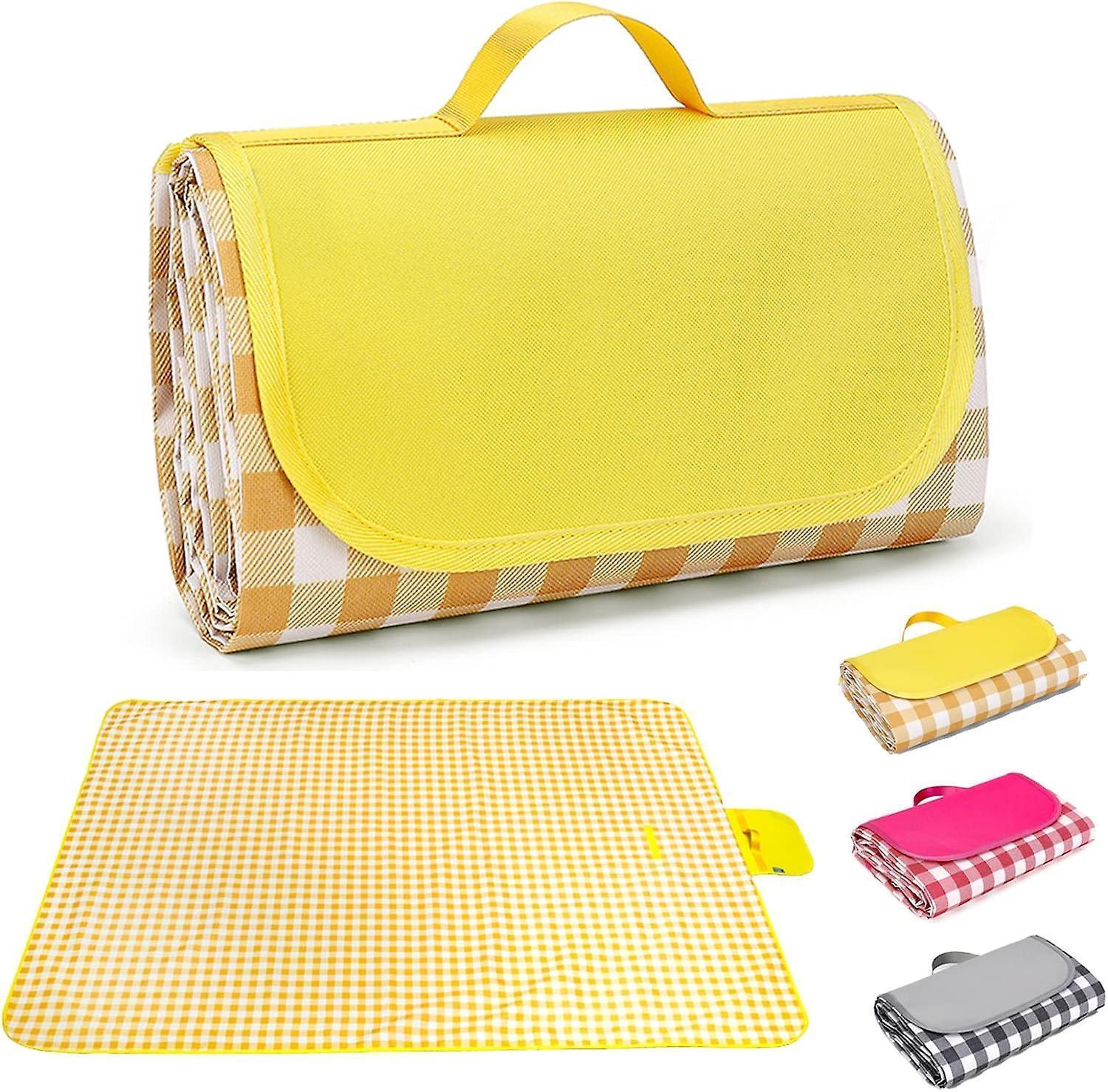Picnic blanket waterproof picnic beach carpet pattern - Image 1