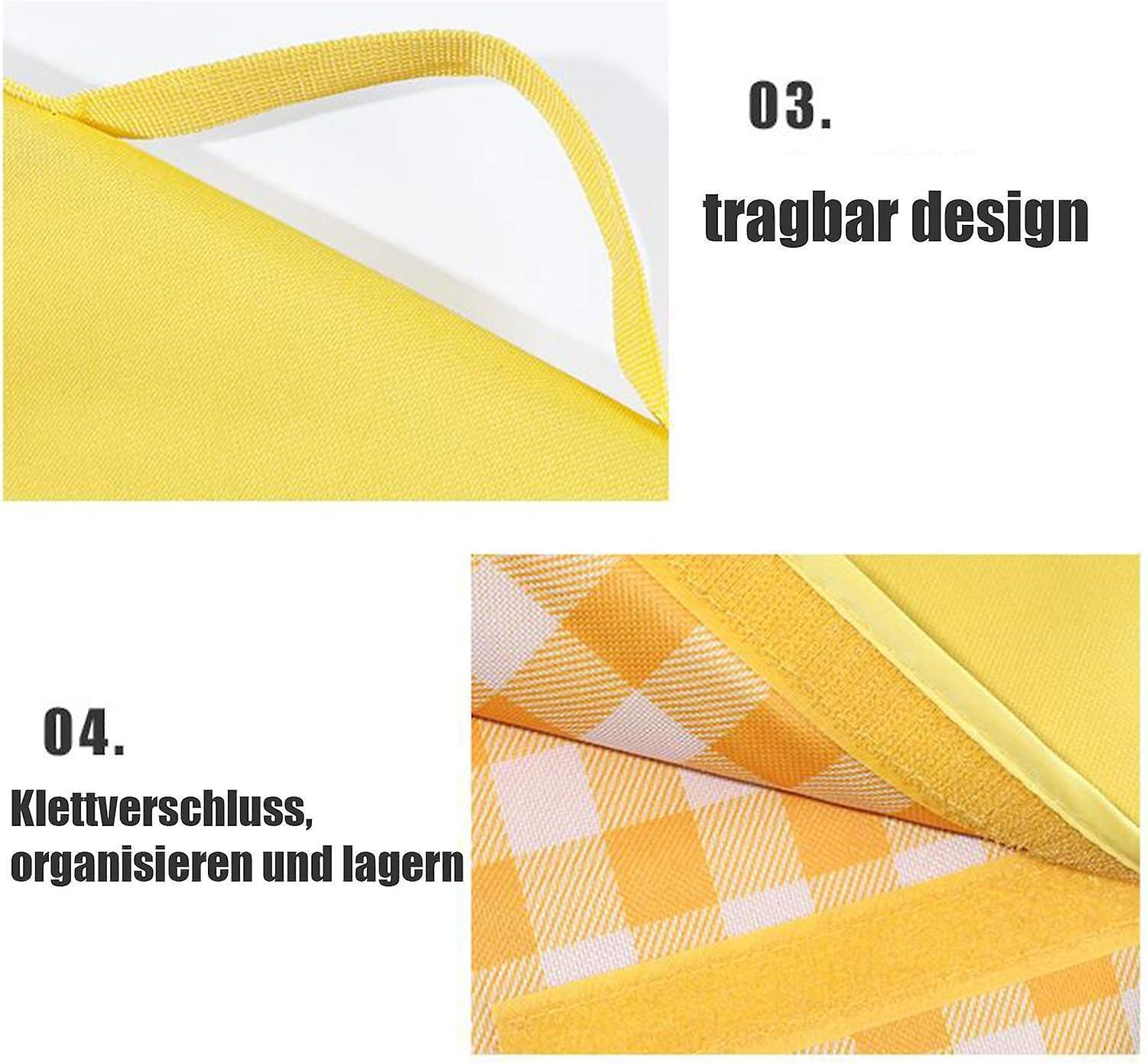 Picnic blanket waterproof picnic beach carpet pattern - Image 5