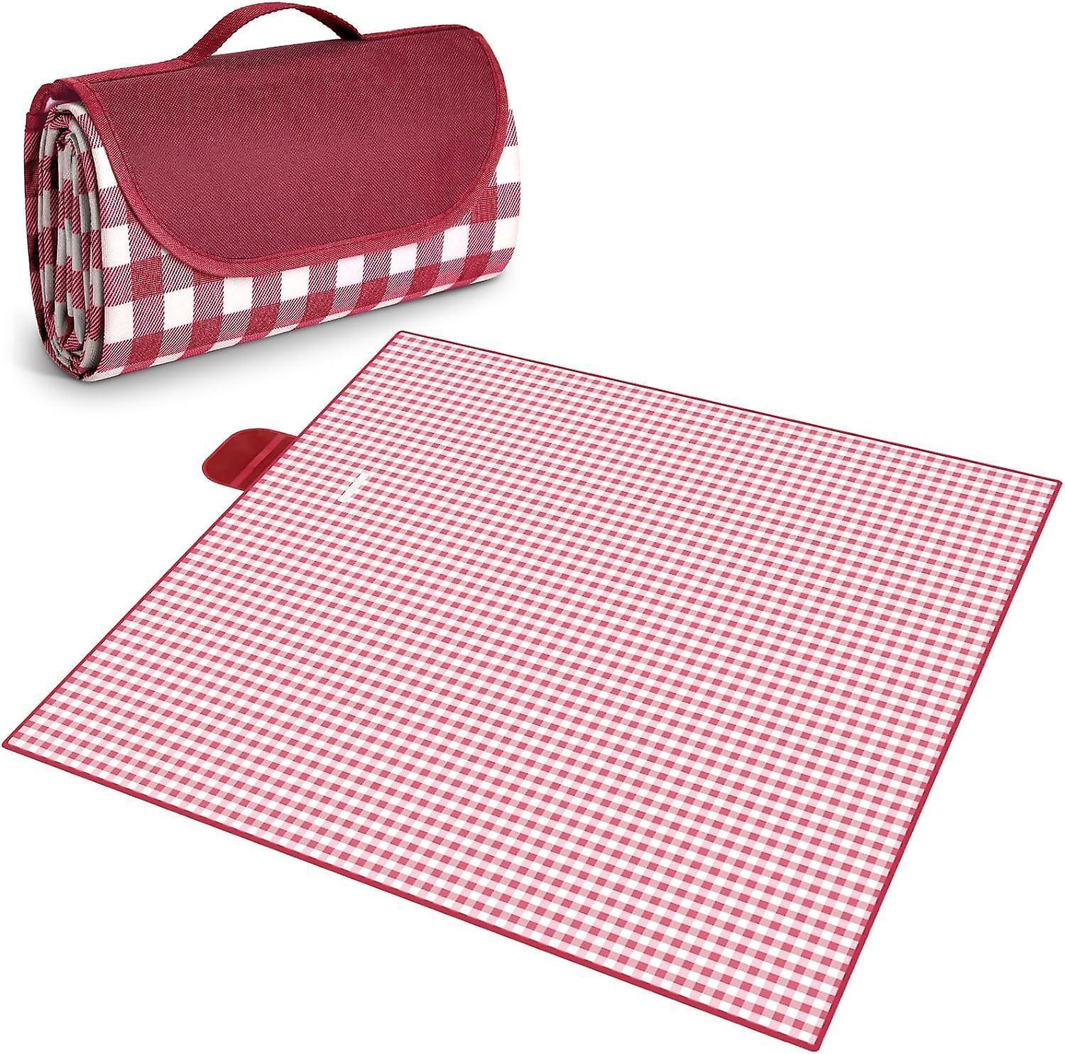 Picnic blanket waterproof picnic beach carpet pattern - Image 1