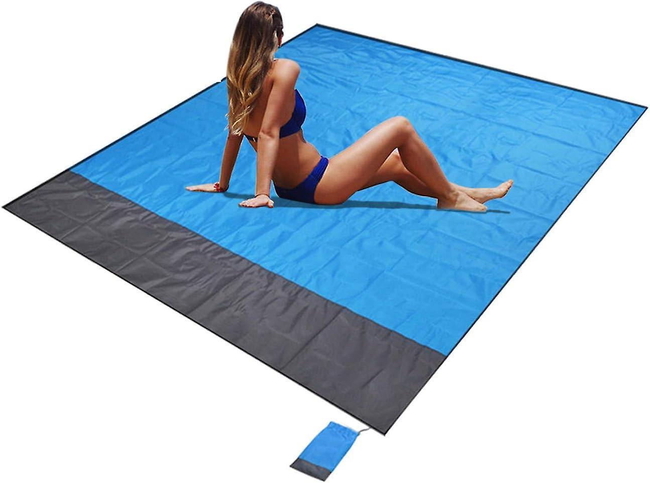 Picnic blanket waterproof picnic beach carpet pattern - Image 1