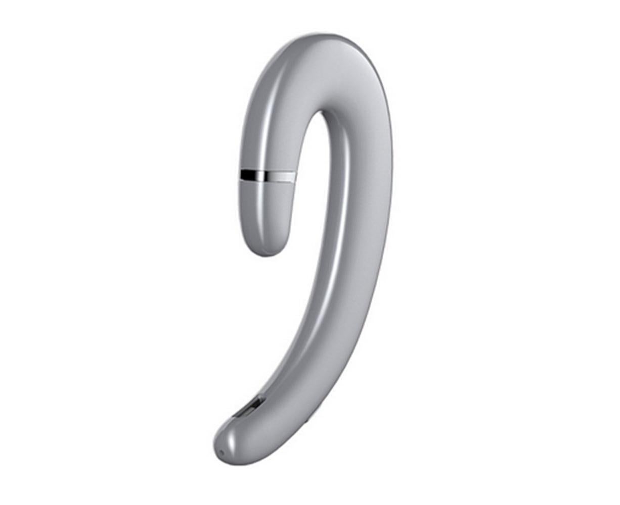 Ear Hook Wireless Headphones - Non Ear Plug - Noise Cancelling Single Ear Headset with Mic - Image 1