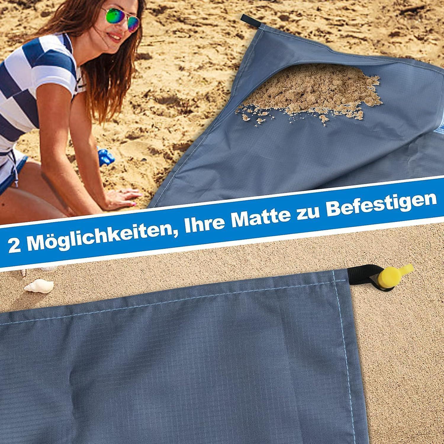 Picnic blanket waterproof picnic beach carpet pattern - Image 4