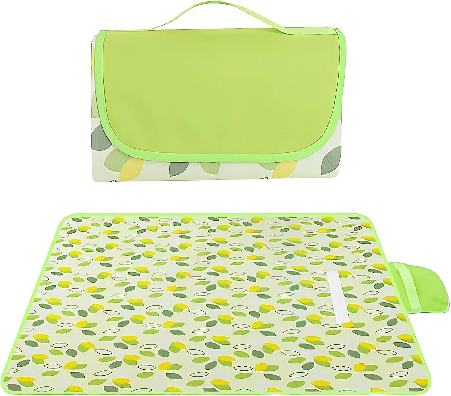 Picnic blanket waterproof picnic beach carpet pattern - Image 1