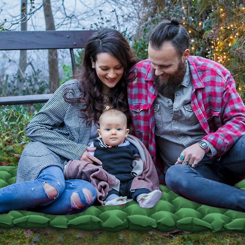 Ultralight Sleeping Pad with Built-in Pillow, Inflatable Camping Mattress for Backpacking, Traveling and Backpacking, Compact and Portable Camping Mat - Image 4
