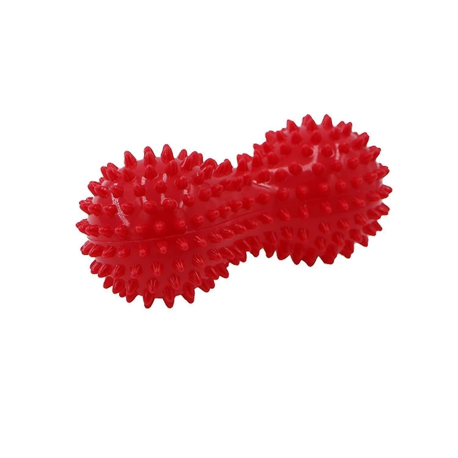 Myofascial Balls Spiky Massage Ball Trigger Point Sport Fitness Hand Foot Pain Relief Plantar Fasciitis Reliever Hedgehog Balls-Red - Image 2