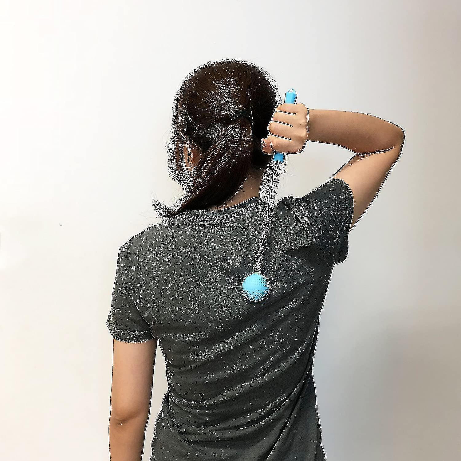 2pcs Massage Stick,massage Ball Hammer, Blue - Image 2