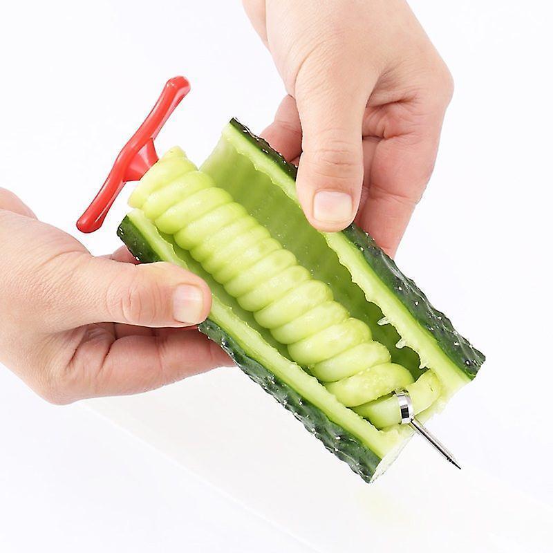 Vegetables Spiral Knife Potato Carrot Cucumber Salad Chopper Easy Spiral Screw Slicer Cutter Kitchen Tools Kitchen Gadgets - Image 1