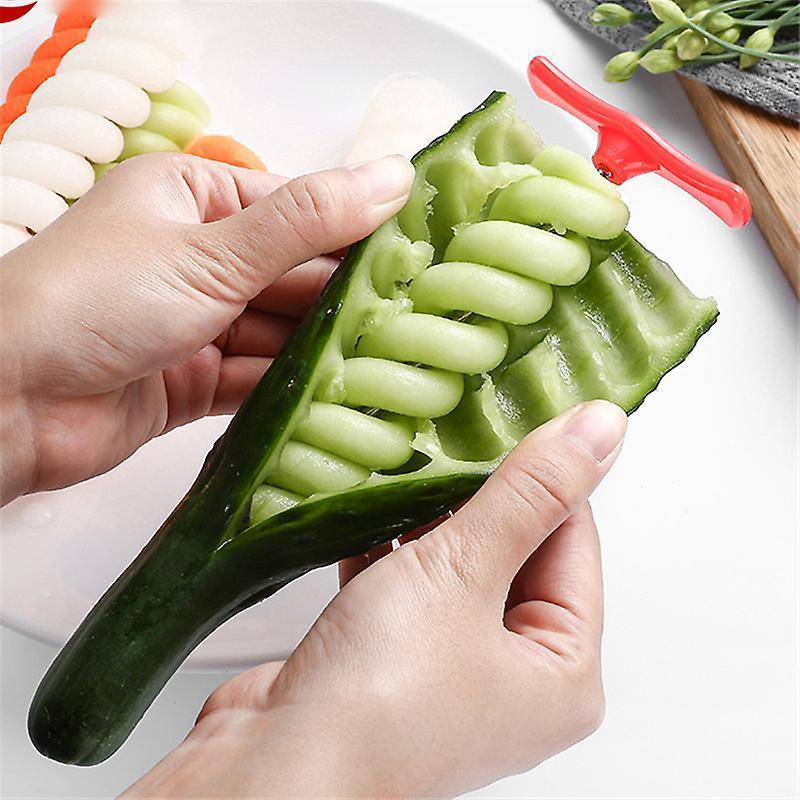 Vegetables Spiral Knife Potato Carrot Cucumber Salad Chopper Easy Spiral Screw Slicer Cutter Kitchen Tools Kitchen Gadgets - Image 2