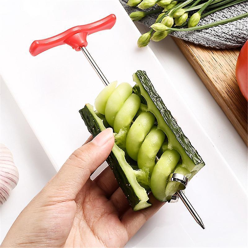 Vegetables Spiral Knife Potato Carrot Cucumber Salad Chopper Easy Spiral Screw Slicer Cutter Kitchen Tools Kitchen Gadgets - Image 3