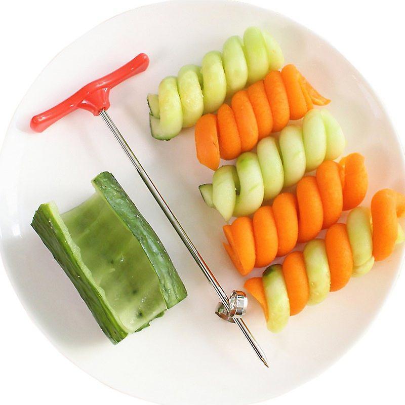 Vegetables Spiral Knife Potato Carrot Cucumber Salad Chopper Easy Spiral Screw Slicer Cutter Kitchen Tools Kitchen Gadgets - Image 4