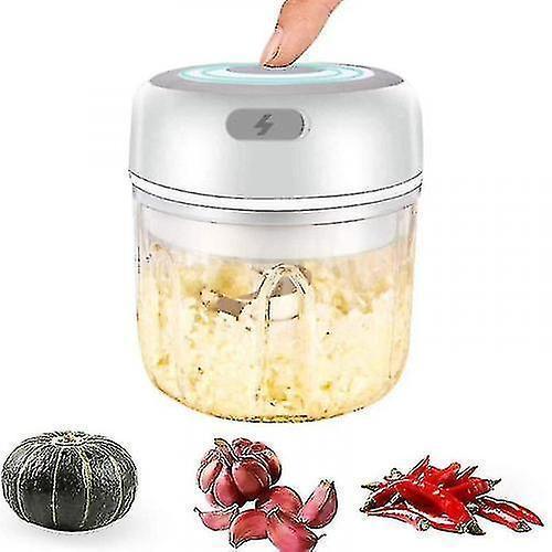 Mini Cordless Electric Garlic Grinder Kitchen Gadgets - Image 1