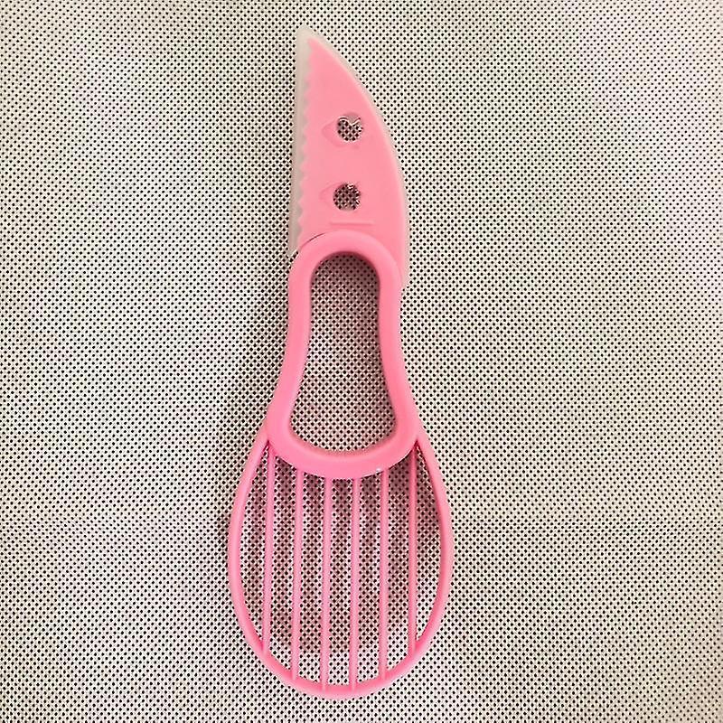 3 In 1 Avocado Slicer Shea Corer Butter Fruit Peeler Cutter Pulp Separator Plastic Knife Kitchen Vegetable Tools Kitchen Gadgets - Image 2