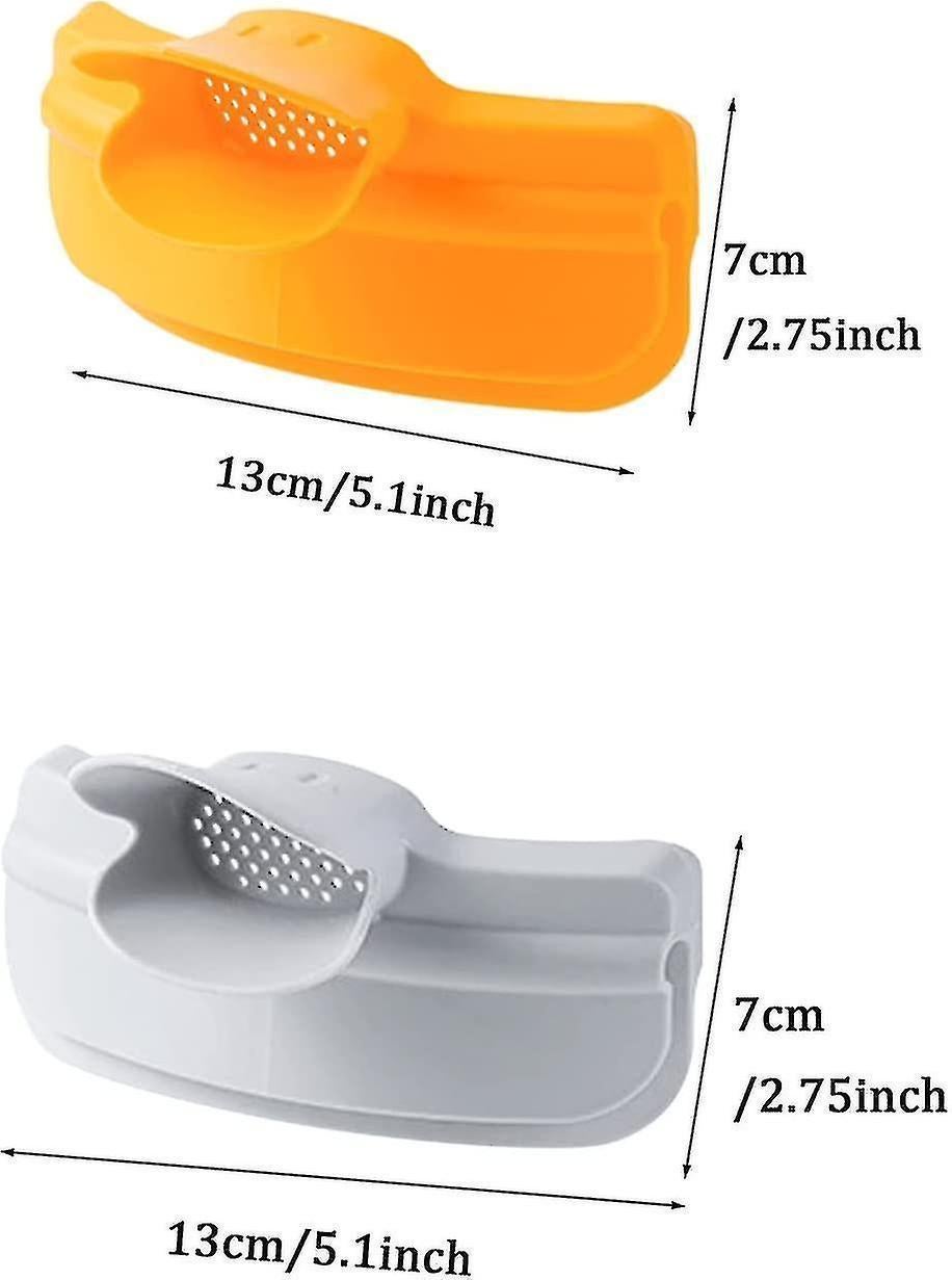 2pcs Kitchen Dedicated Spill Proof Round Edge Pot Deflector Pour Soup Funnel,duckbill Diversion Mouth Funnel,kitchen Pour Soup Strainer Deflector Tool - Image 4