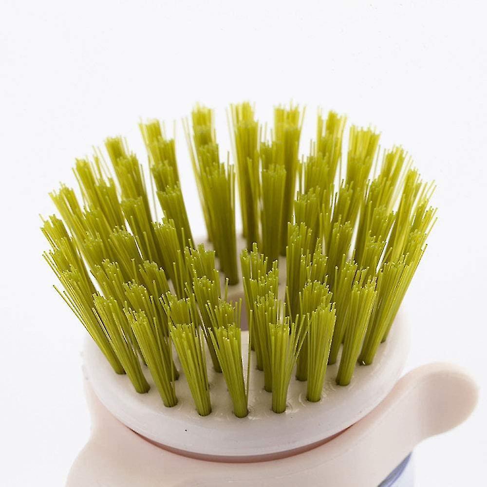 Palm Brush Upgraded,dish Brush Kitchen Soap Dispensing Brush With Storage Stand Dishes Mini Soap Liquid Brush For Kitchen Dish Pot Pan Sink - Image 4