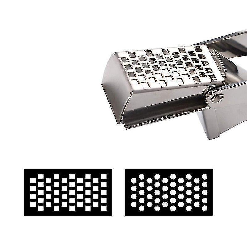 Garlic Press Stainless Steel Crusher Rust Proof Mincer Kitchen Tools - Image 4