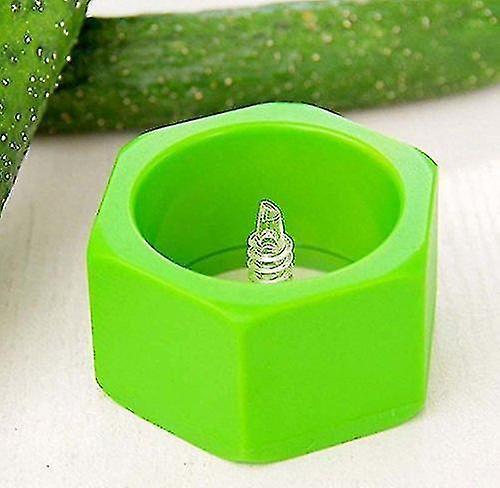 2pcs Creative Kitchen Gadget Spiral Cucumber Slicer Nut Shape Vegetable Cutter - Image 4