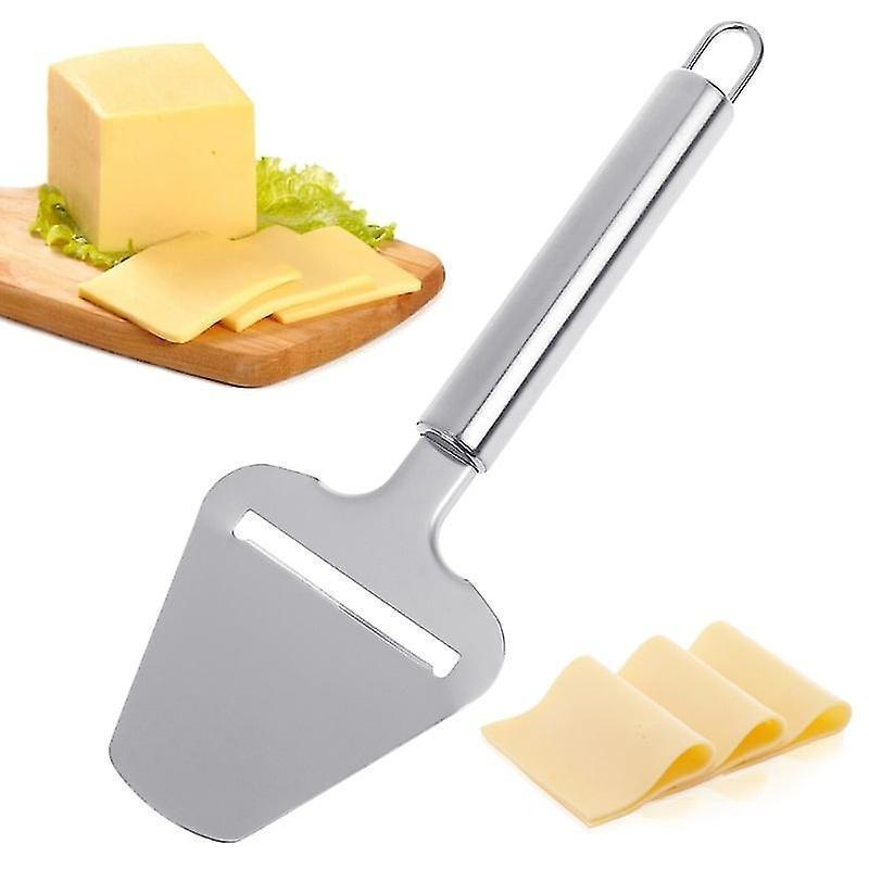 Silver Stainless Steel Cheese Peeler  Slicer Cutter Butter Slice Cutting Knife Kitchen Cooking Tools - Image 2