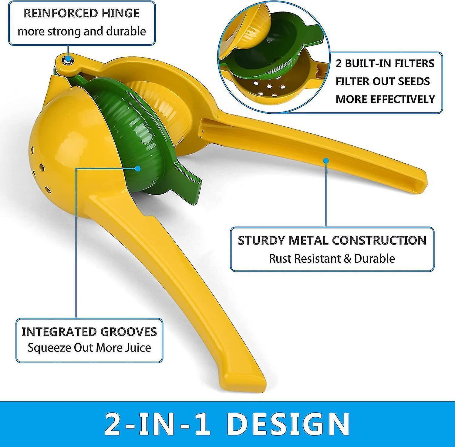 Lemon Squeezer,kitchen Manual Juicer Lemon Squeezer, Easy To Use Hand Press - Image 3