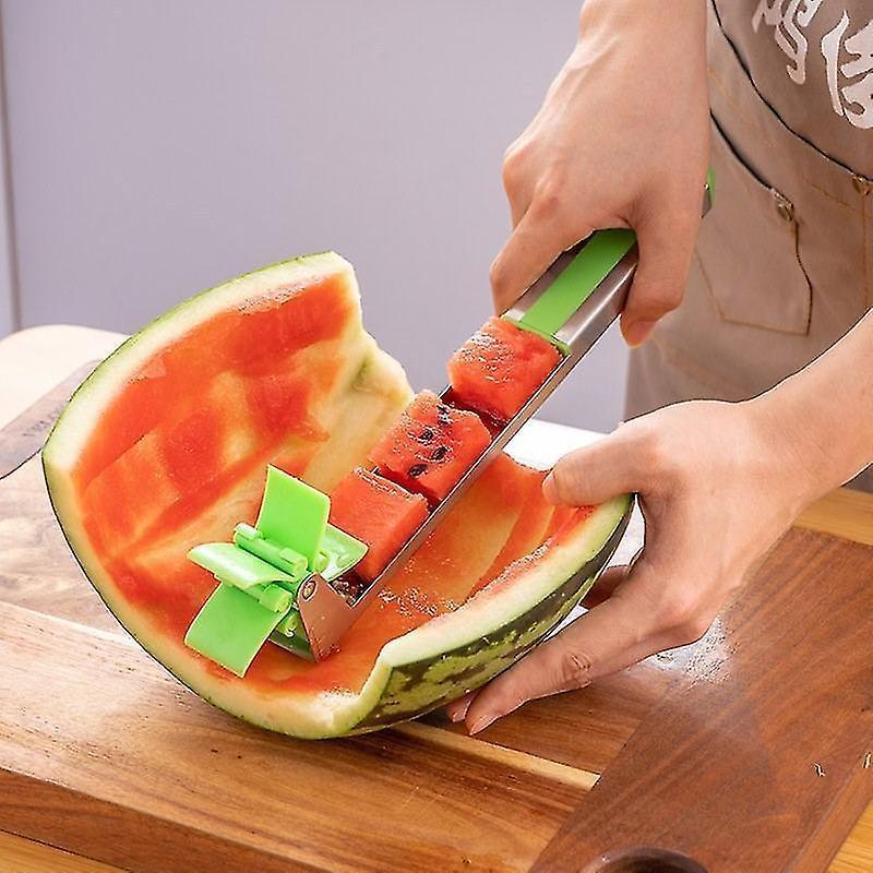 Watermelon Artifact Fruit Chopper Multi-function Prop Cutting And Lengthening304 Stainless Steel Magic Tool Kitchen Accessories - Image 5