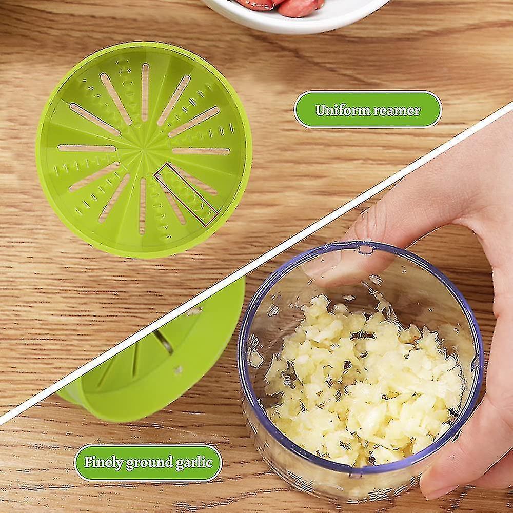 Manual Garlic Crusher, Garlic Twist Crusher Press, Plastic Garlic Press, Crusher Garlic, Practical Kitchen Tool - Image 4