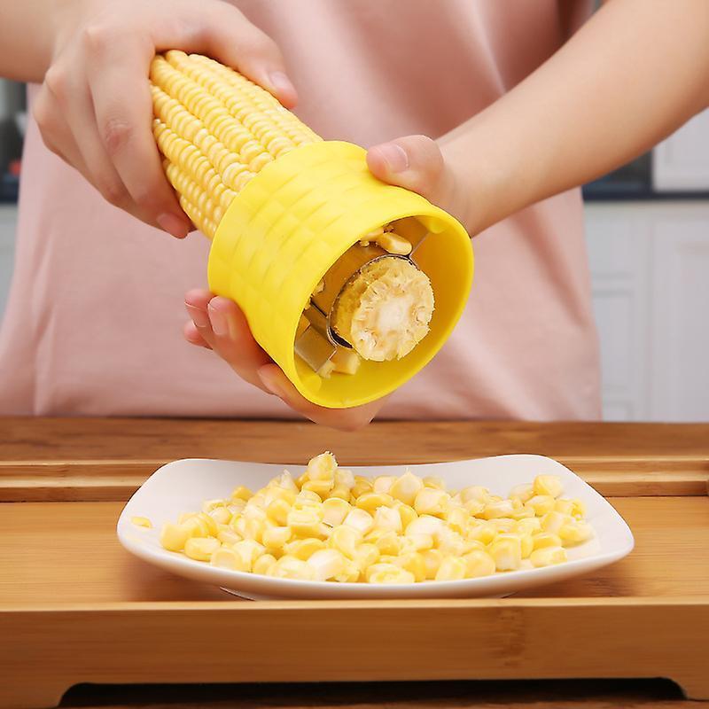Corn Stripper Peeler Cob Cutter Thresher Corn Stripper Fruit Vegetable Tools Cooking Tools Kitchen Accessories Cob Remover - Image 1