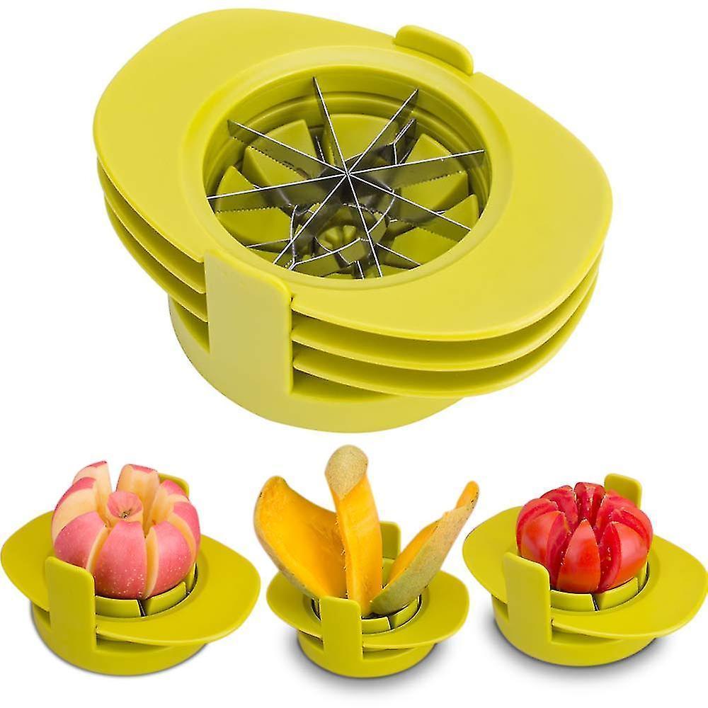 Easy Kitchen Tool 4-in-1 Fruit Mango Peeler Splitter Pitter Remover Apple Pear Corer Cutter Tomato Slicer - Image 1