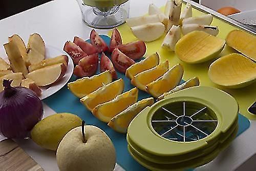 Easy Kitchen Tool 4-in-1 Fruit Mango Peeler Splitter Pitter Remover Apple Pear Corer Cutter Tomato Slicer - Image 5