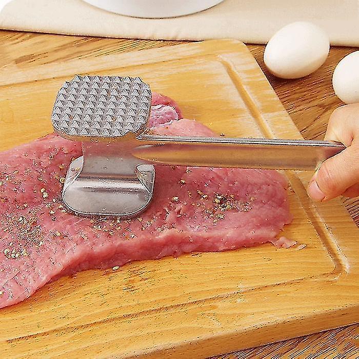 1pcs Stainless Steel Useful Loose Meat Tenderizers Meat Hammer For Steak Knock-sided For Steak Pork Pounders Kitchen Tools - Image 3