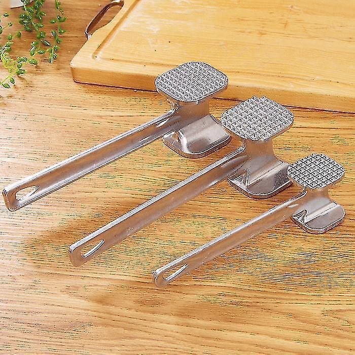 1pcs Stainless Steel Useful Loose Meat Tenderizers Meat Hammer For Steak Knock-sided For Steak Pork Pounders Kitchen Tools - Image 4