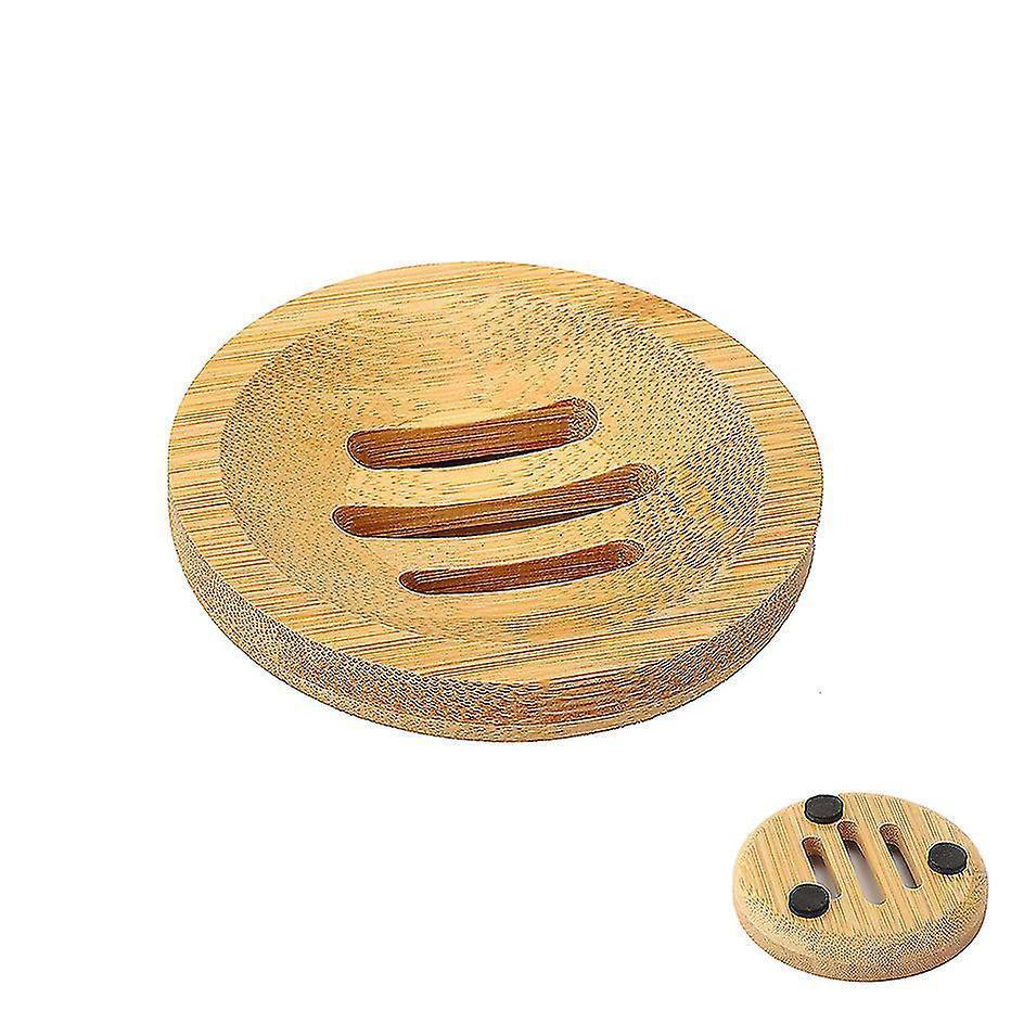 Bamboo Dish Scrub Brush Soap Dish Kitchen Wooden Dish Scrubber Cleaning Brush For Washing Dish Cast Iron Pan Pot - Image 2