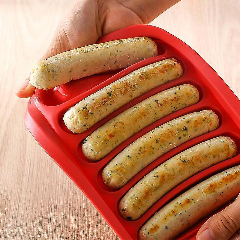 Silicone Sausage Maker Mold Diy Silicone Handmade Hamburger Hot Dog Mold Reusable Kitchen Accessories Gadget For Cake Baking Pie - Image 3