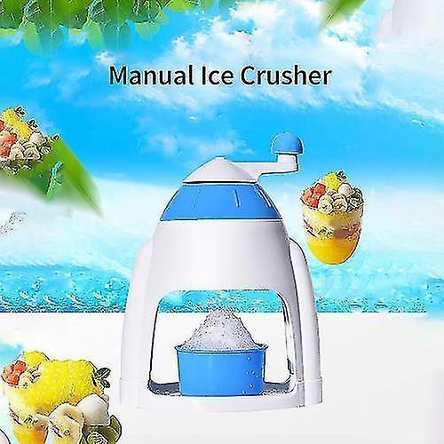 Manual Ice Shaver Ice Crusher And Shaved Ice Machine With Free Ice Trays - Image 2