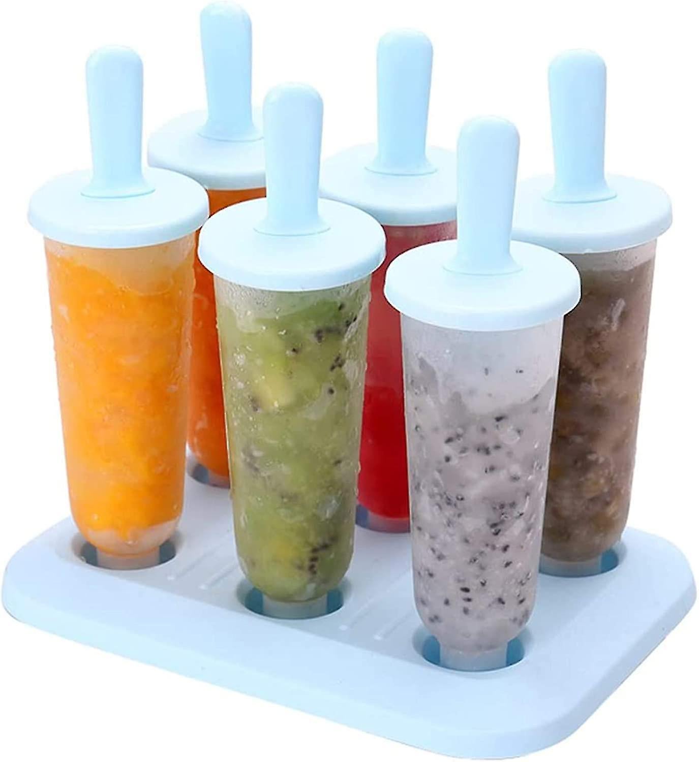 Popsicle Molds Ice Pop Makers Ice Pop Molds Ice Bar Maker Plastic Popsicle Mold - Image 1