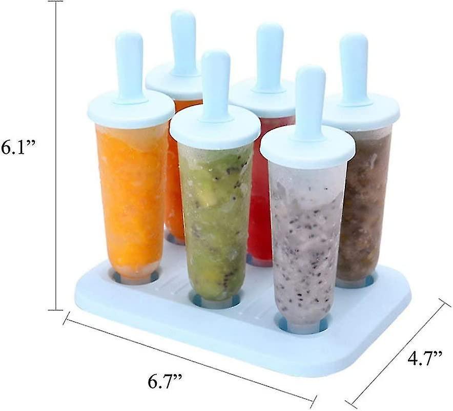 Popsicle Molds Ice Pop Makers Ice Pop Molds Ice Bar Maker Plastic Popsicle Mold - Image 2