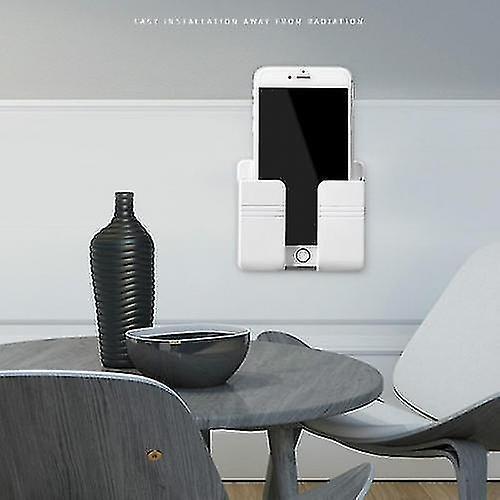 Wall-mounted Mobile Phone Plug Charging Bracket Storage Box - Image 2