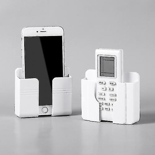 Wall-mounted Mobile Phone Plug Charging Bracket Storage Box - Image 3