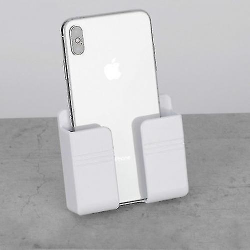 Wall-mounted Mobile Phone Plug Charging Bracket Storage Box - Image 5