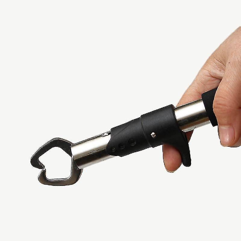 Fish Lip Gripper, Stainless Steel Fish Lip Grabber Fish Grip Holder Fishing Tackle Accessory With Rope - Image 2