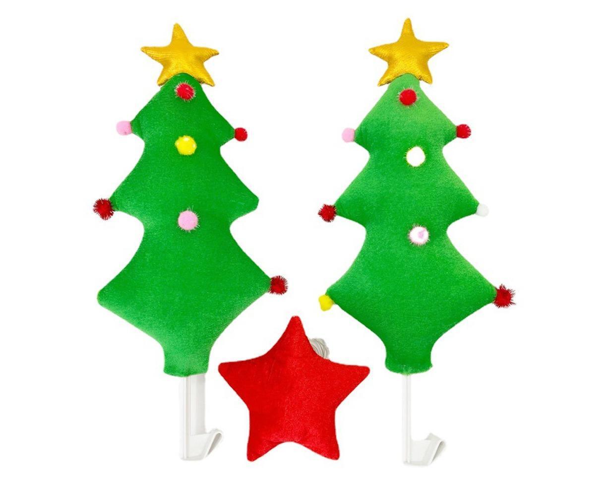Christmas Car Decorations Christmas Tree Car Kit Vehicle Windows Ornaments Xmas Car Styling Gift - Image 1