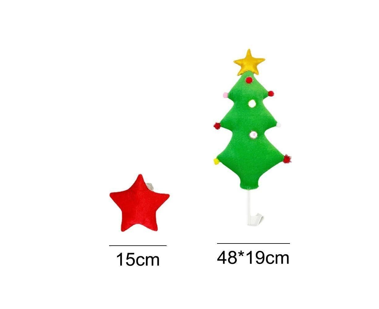 Christmas Car Decorations Christmas Tree Car Kit Vehicle Windows Ornaments Xmas Car Styling Gift - Image 2